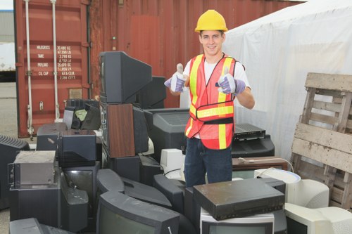 Islington flat clearance professionals at work
